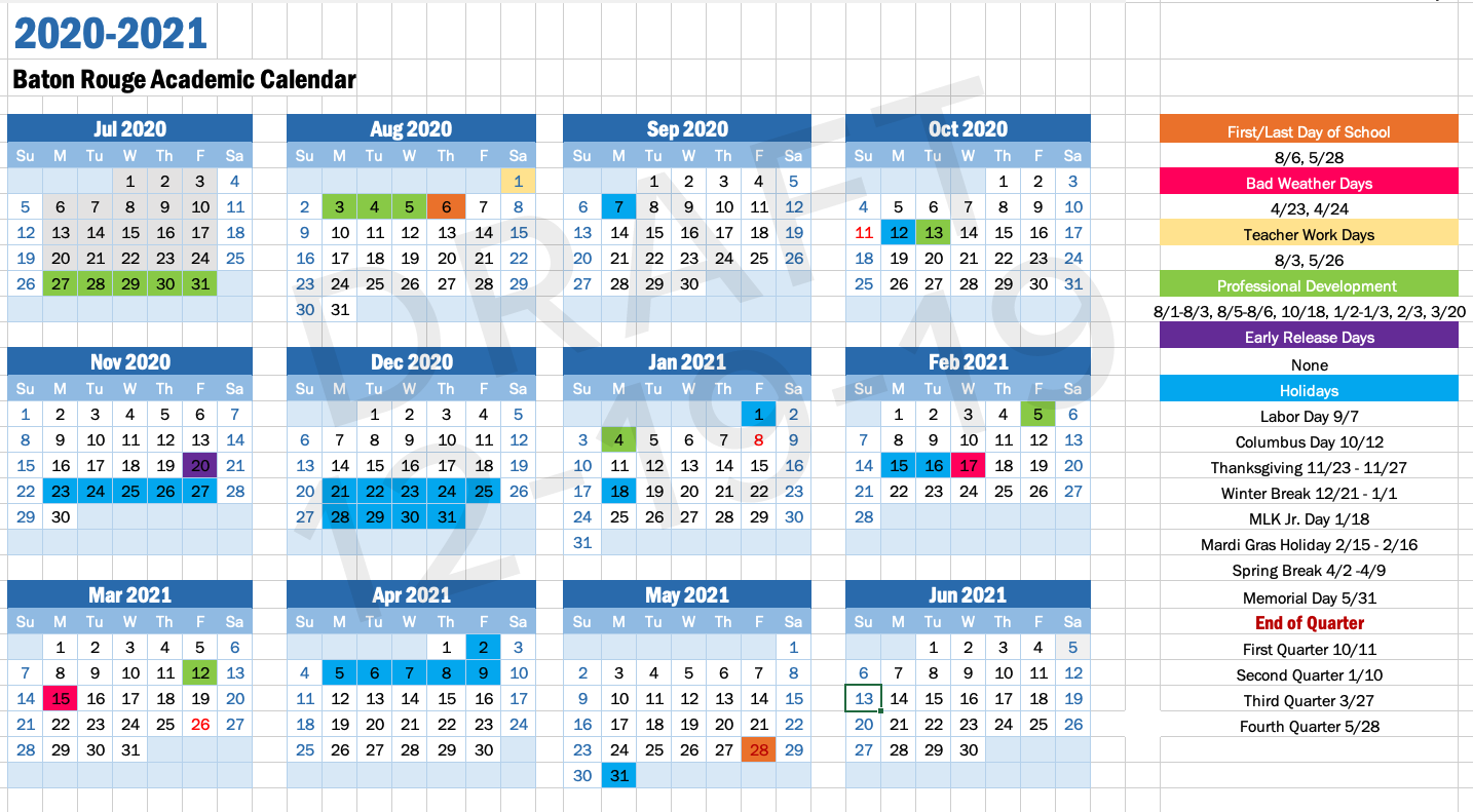 Academic Calendars IDEA Public Schools