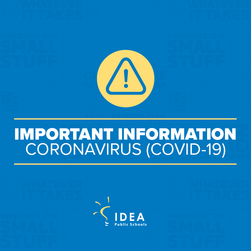 Important Information on Coronavirus COVID-19