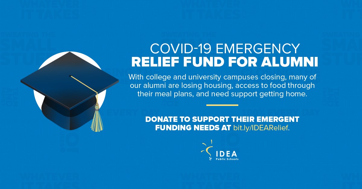 Support IDEA's COVID-19 Alumni Relief Fund Today - IDEA ...