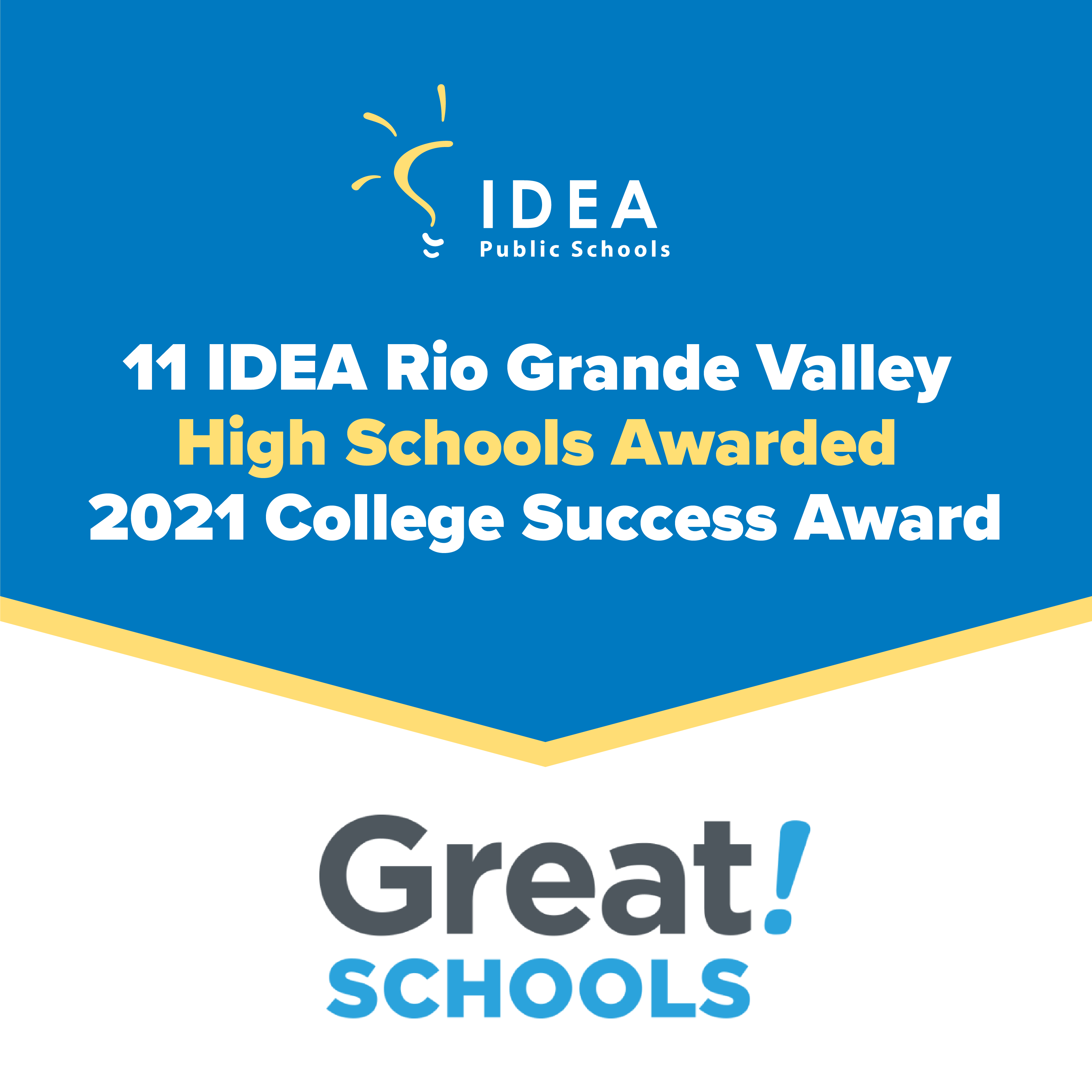 11 Idea Rio Grande Valley Schools Awarded 21 College Success Awards Idea Public Schools