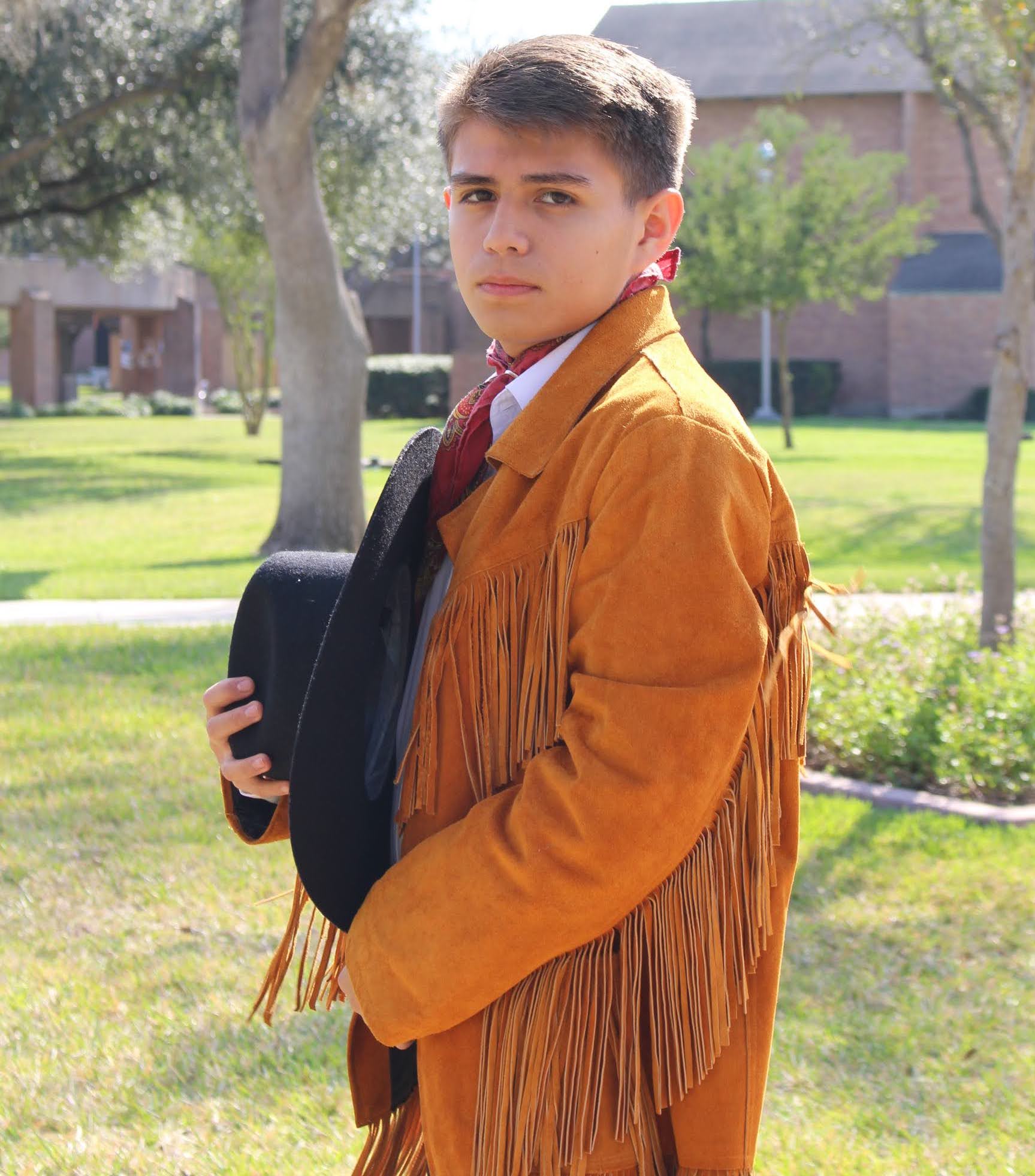 Marcus Villarreal 12th Grade, Grupo Folklorico Cuahtli