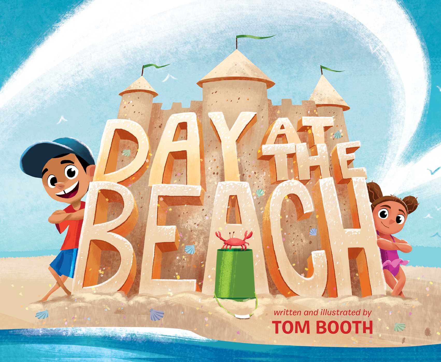 Day at the Beach by Tom Booth book cover