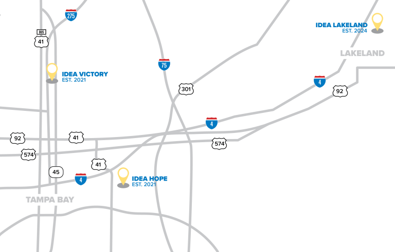 Tampa Bay Region Map